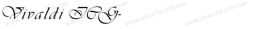 Vivaldi ICG字体转换